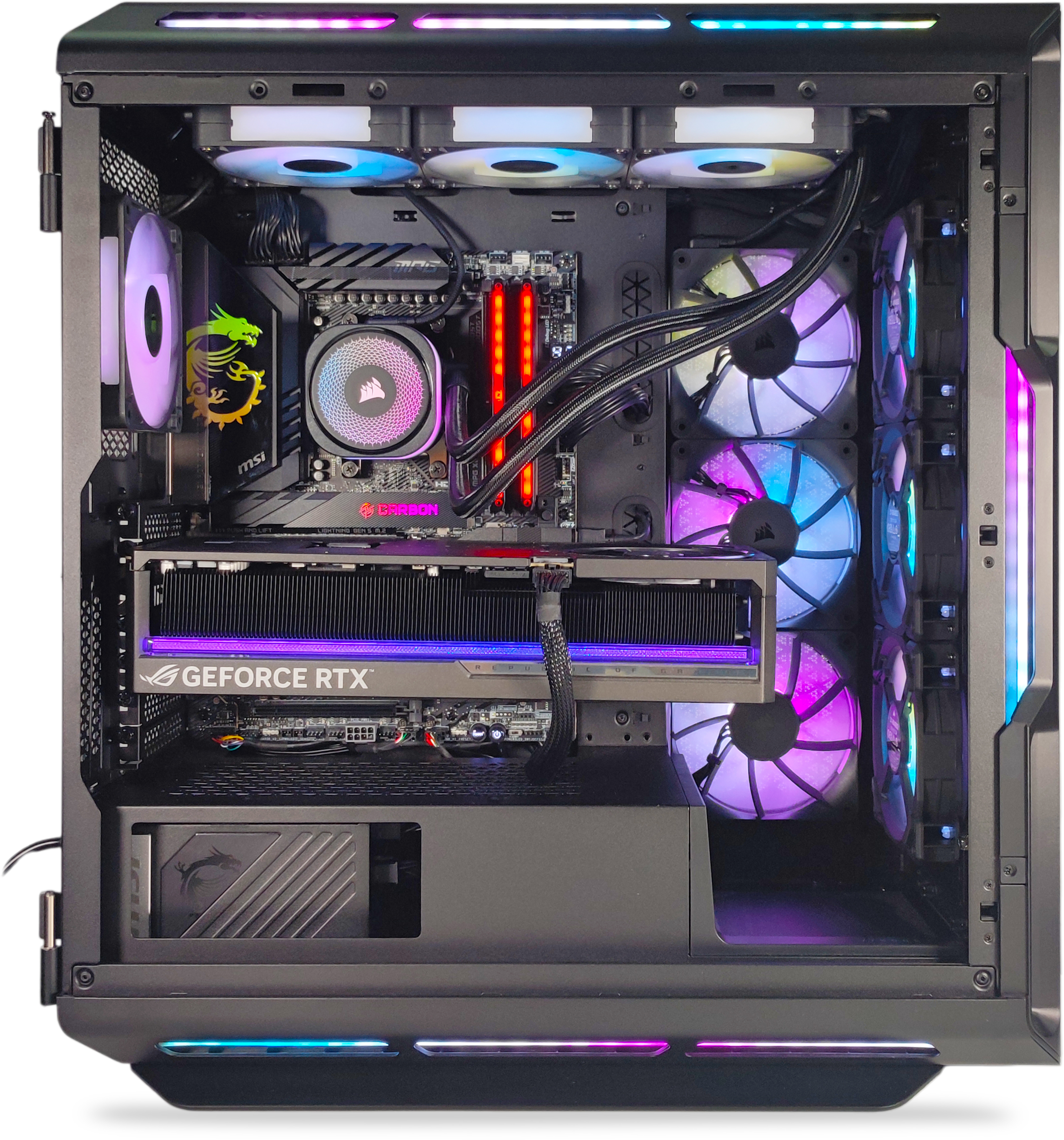 King Mod Systems - Computador King Mod Limited-PC Ryzen 9 9950X3D 64GB DDR5 2TB RTX 5080 WiFi W11