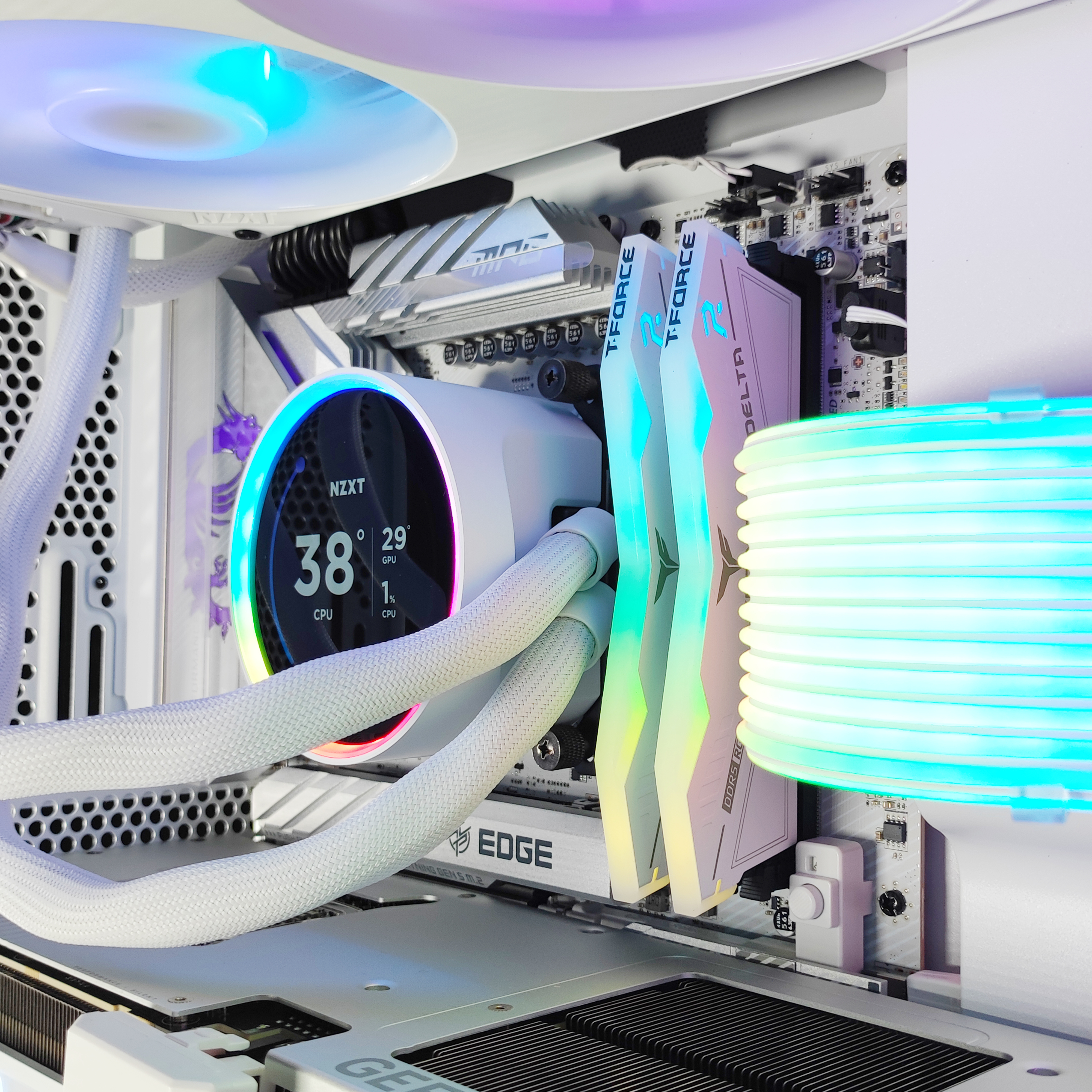 King Mod Systems - Computador King Mod Gamer-PC NZXT Ryzen 7 9800X3D 32GB DDR5 2TB RTX 5080 WiFi W11