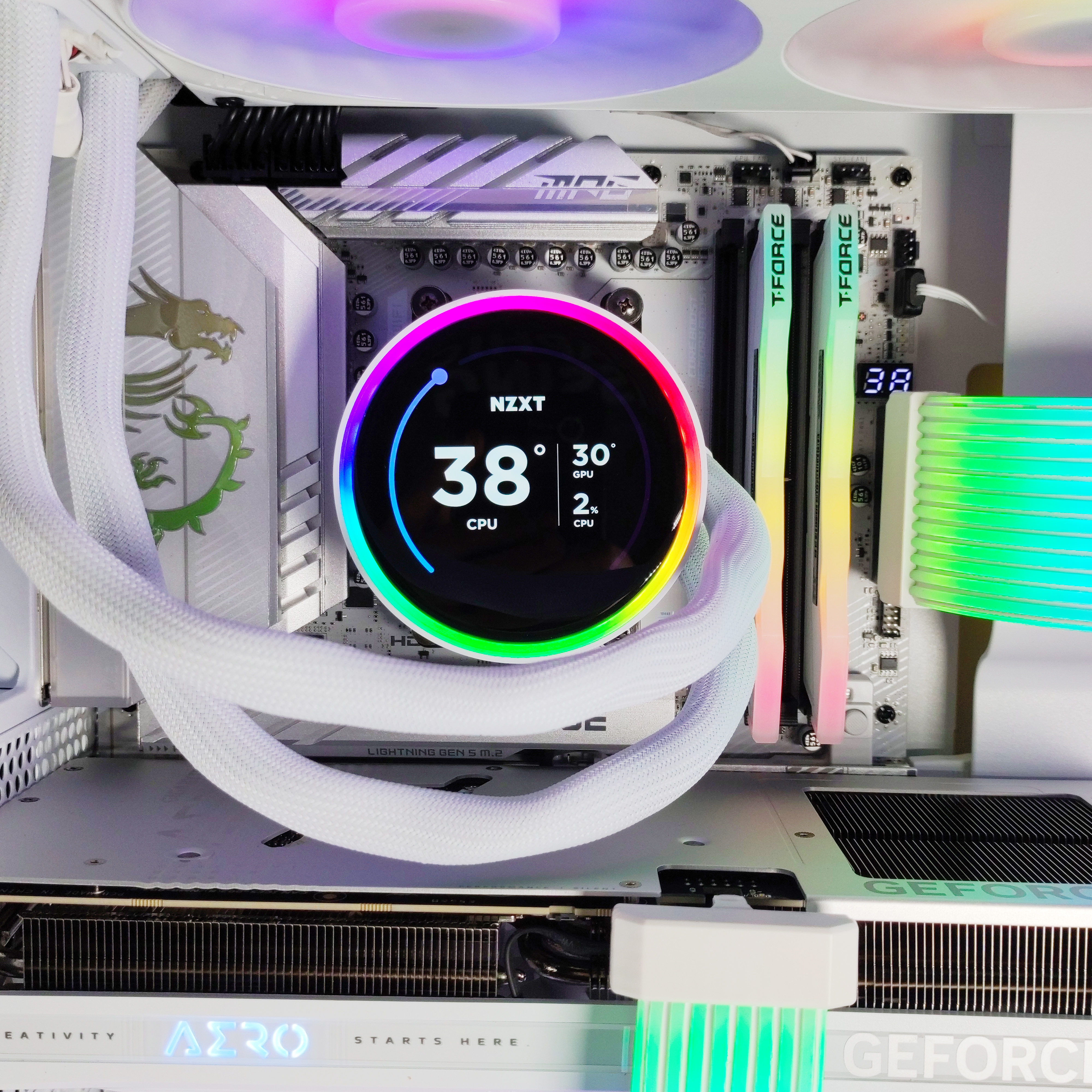 King Mod Systems - Computador King Mod Gamer-PC NZXT Ryzen 7 9800X3D 32GB DDR5 2TB RTX 5080 WiFi W11