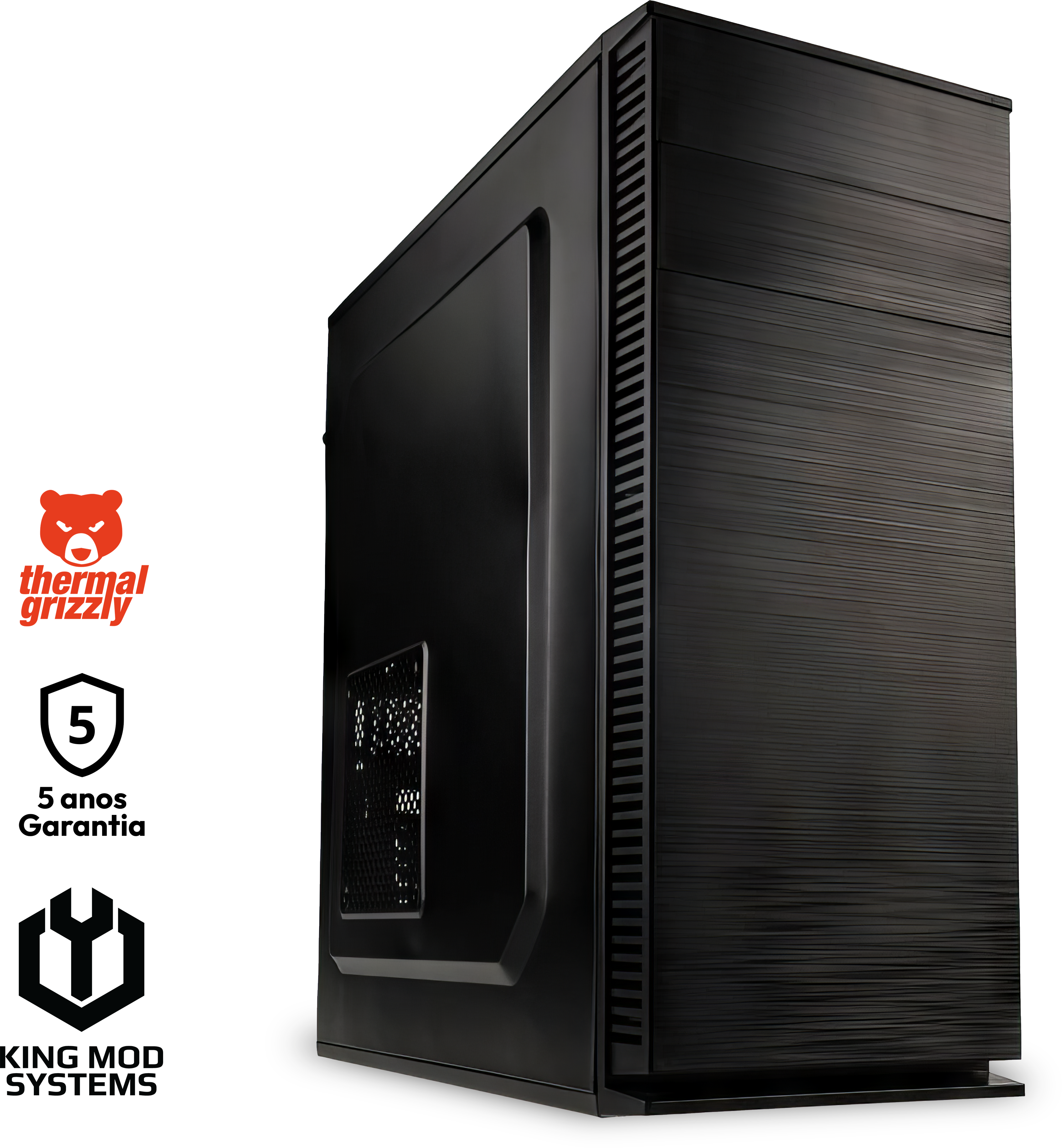 King Mod Systems - Computador King Mod Office-PC i5 12400 16GB DDR4 1TB UHD W11 Pro