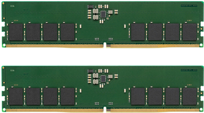 Kingston Kit 32GB (2 x 16GB)  DDR5 4800MHz ValueRAM 1R CL40