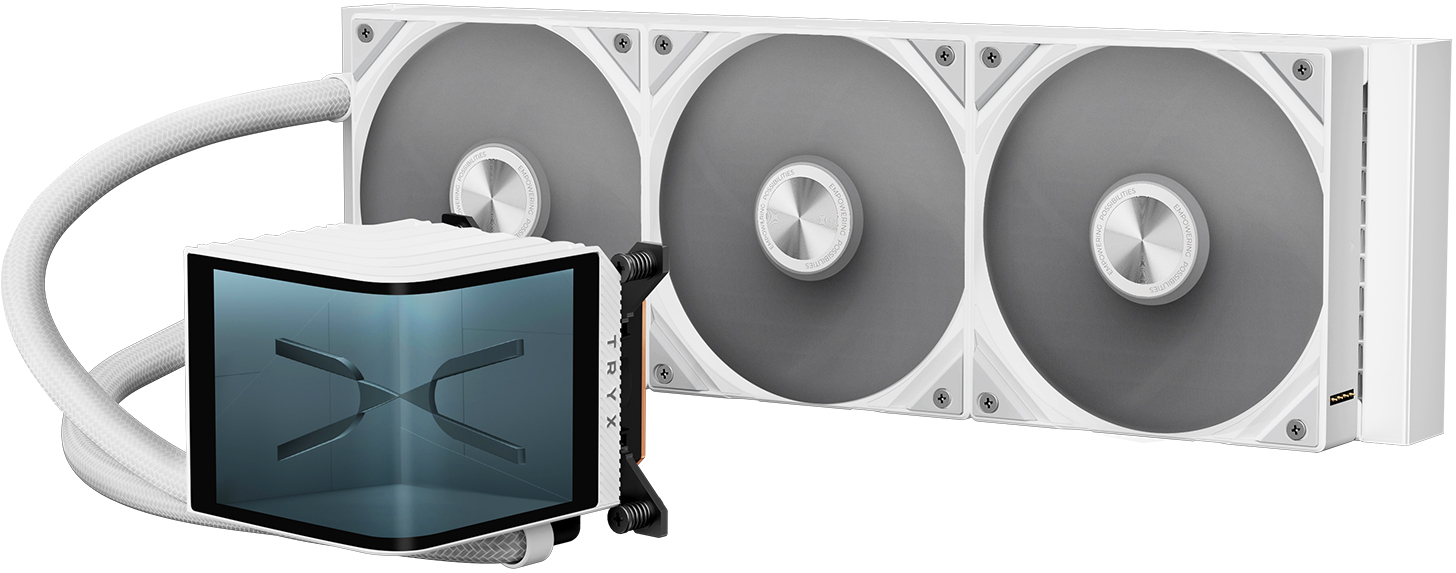 TRYX - Water Cooler CPU TRYX Panorama Upgraded 360 Branco