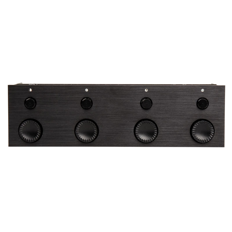 Lamptron - Painel Frontal Lamptron CL420 RGB para 4 x Ventoinhas 5.25" Preto