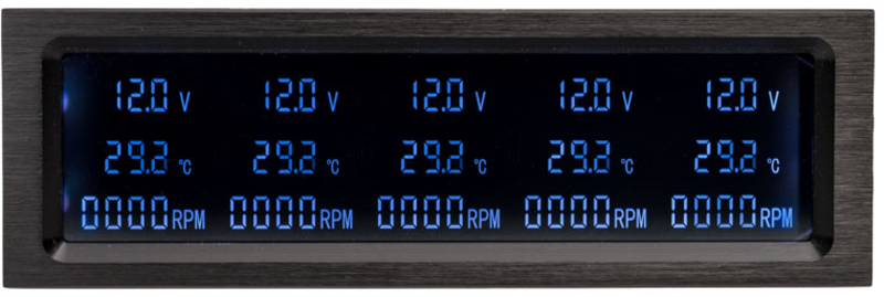 Lamptron - Painel Frontal Lamptron CP530B Preto