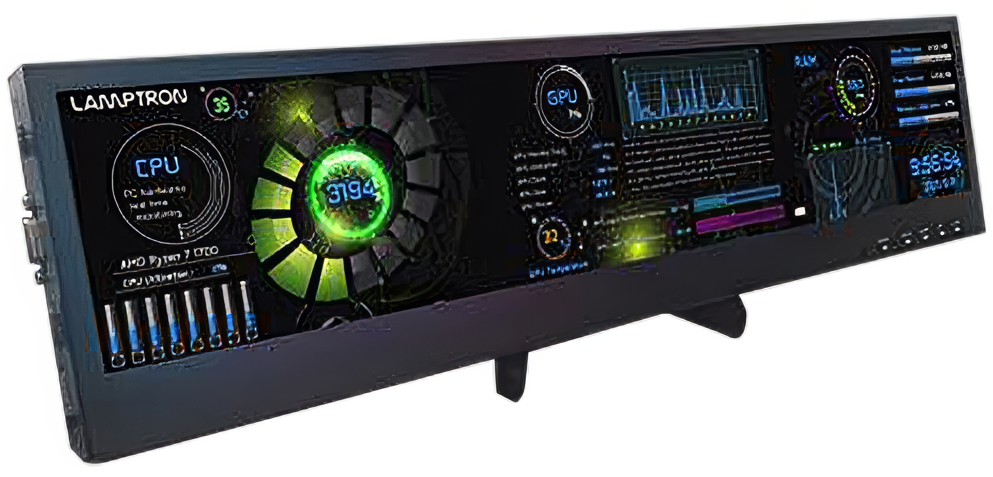 Lamptron - Monitor Lamptron HM191 4:1 Hardware Monitor