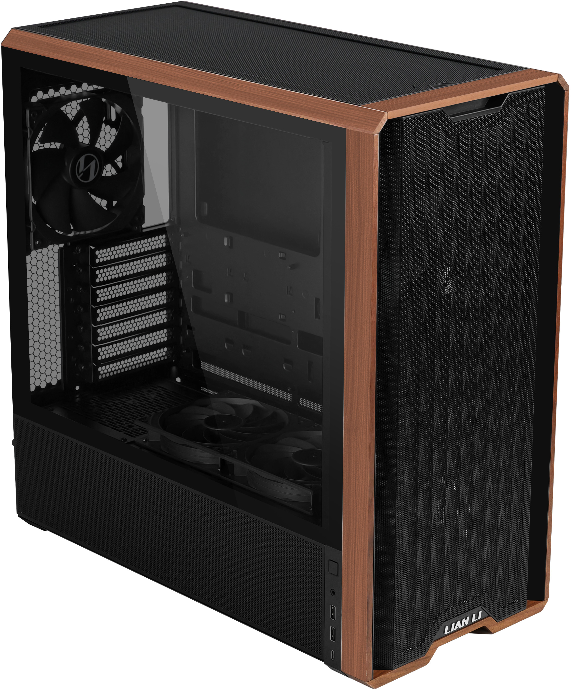 Lian Li - Caixa ATX Lian Li Lancool 217 Preta Vidro Temperado