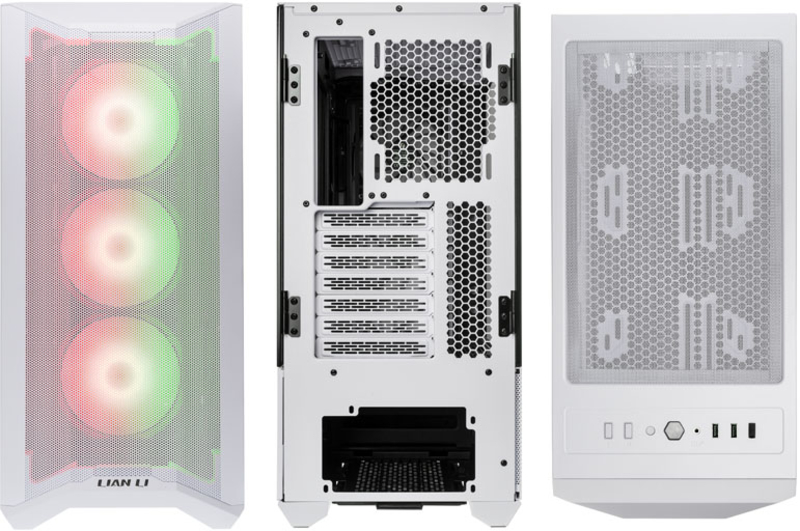 Caixa ATX Lian Li Lancool II Mesh ARGB Branca Vidro Temperado | Globaldata