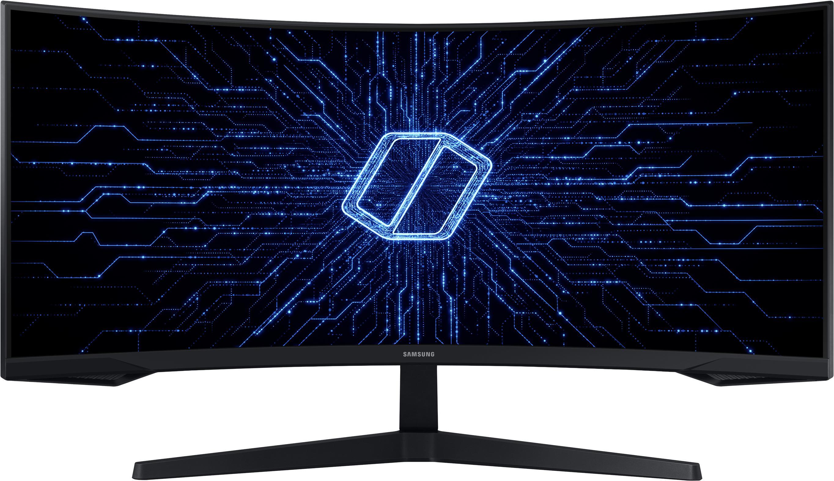 Samsung - Monitor Curvo Samsung Odyssey 34" G5 VA UWQHD 165Hz 1ms FreeSync