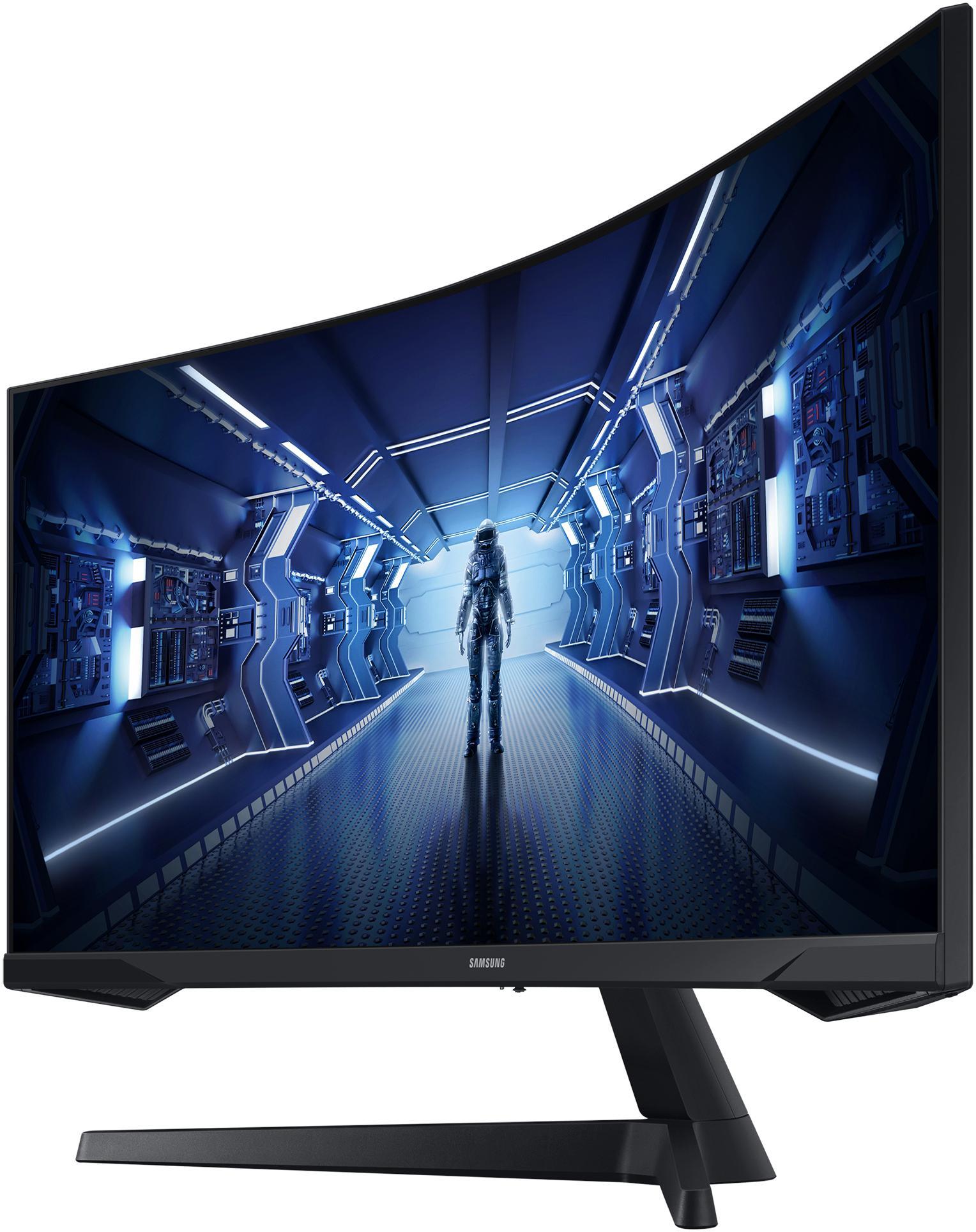 Samsung - Monitor Curvo Samsung Odyssey 34" G5 VA UWQHD 165Hz 1ms FreeSync