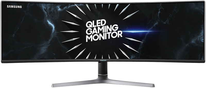 Samsung - Monitor Curvo Samsung 49" Gaming CRG9 VA DQHD 120Hz 4ms FreeSync