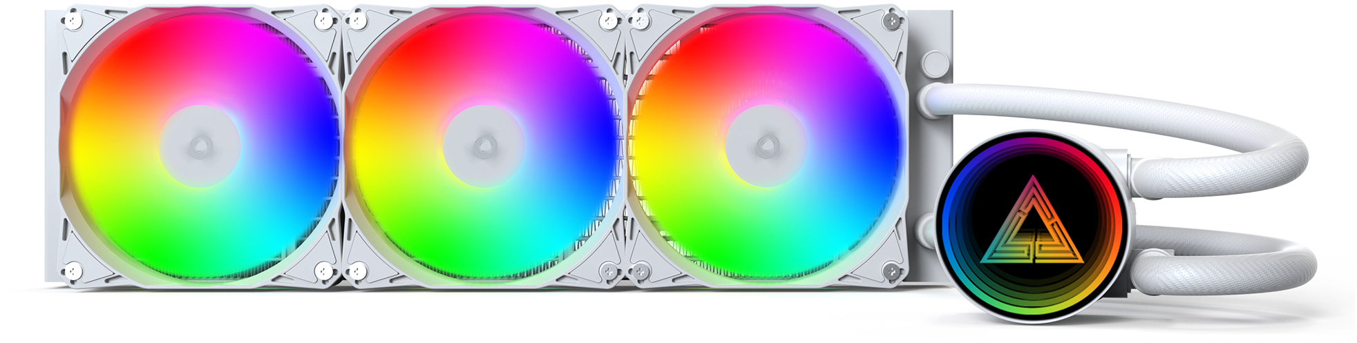 Montech - Water Cooler CPU Montech LightFlow ARGB 360mm Branco