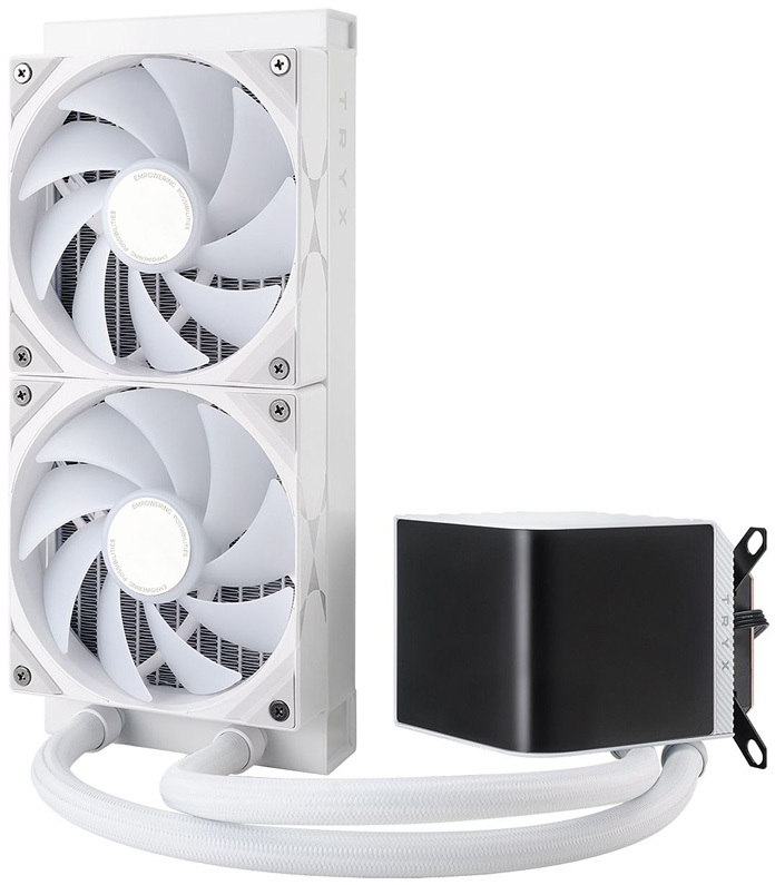 TRYX - Water Cooler CPU TRYX Panorama 240 ARGB Branco