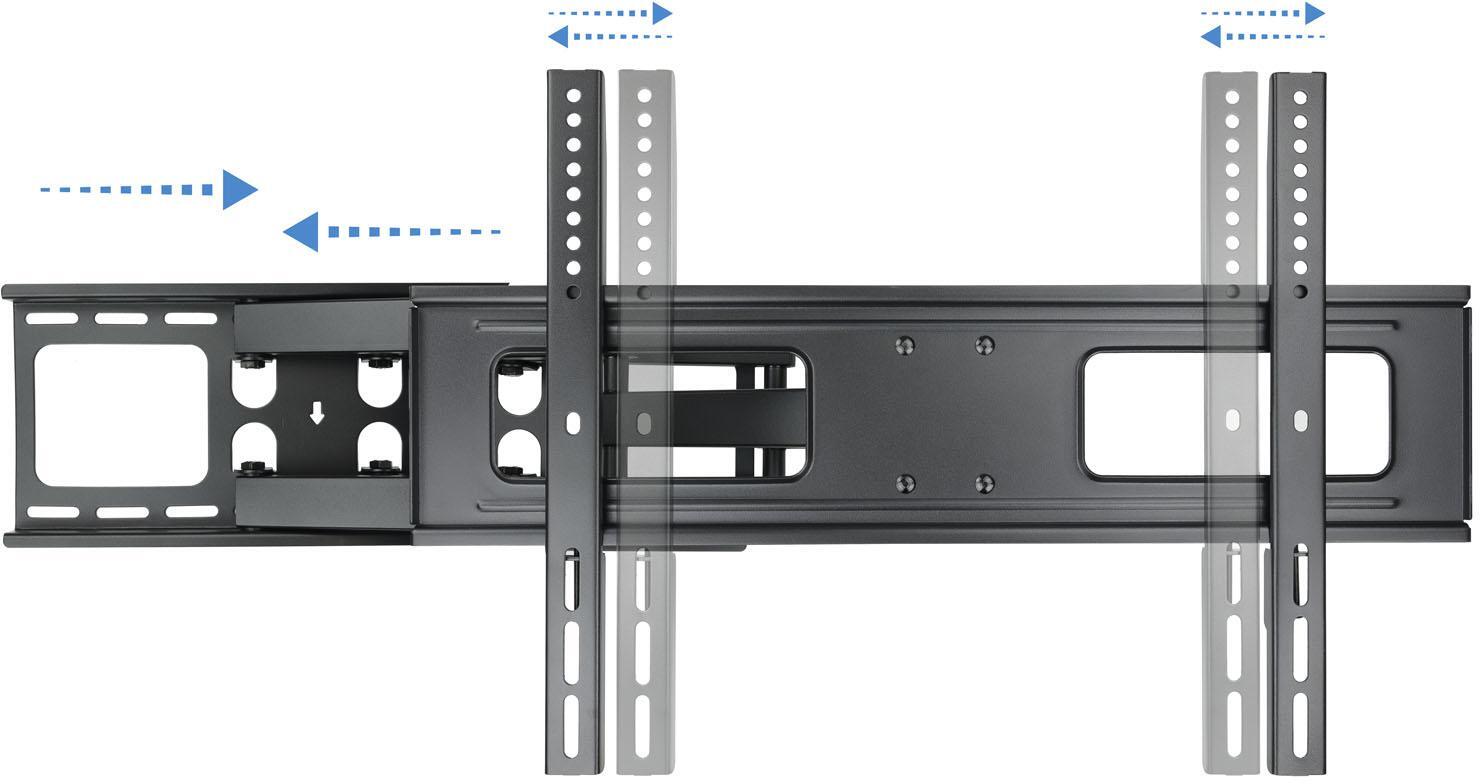 Tooq - ** B Grade ** Suporte de Parede Tooq Tilt 6 Pivots 37" a 70" Max. 50kg Preto