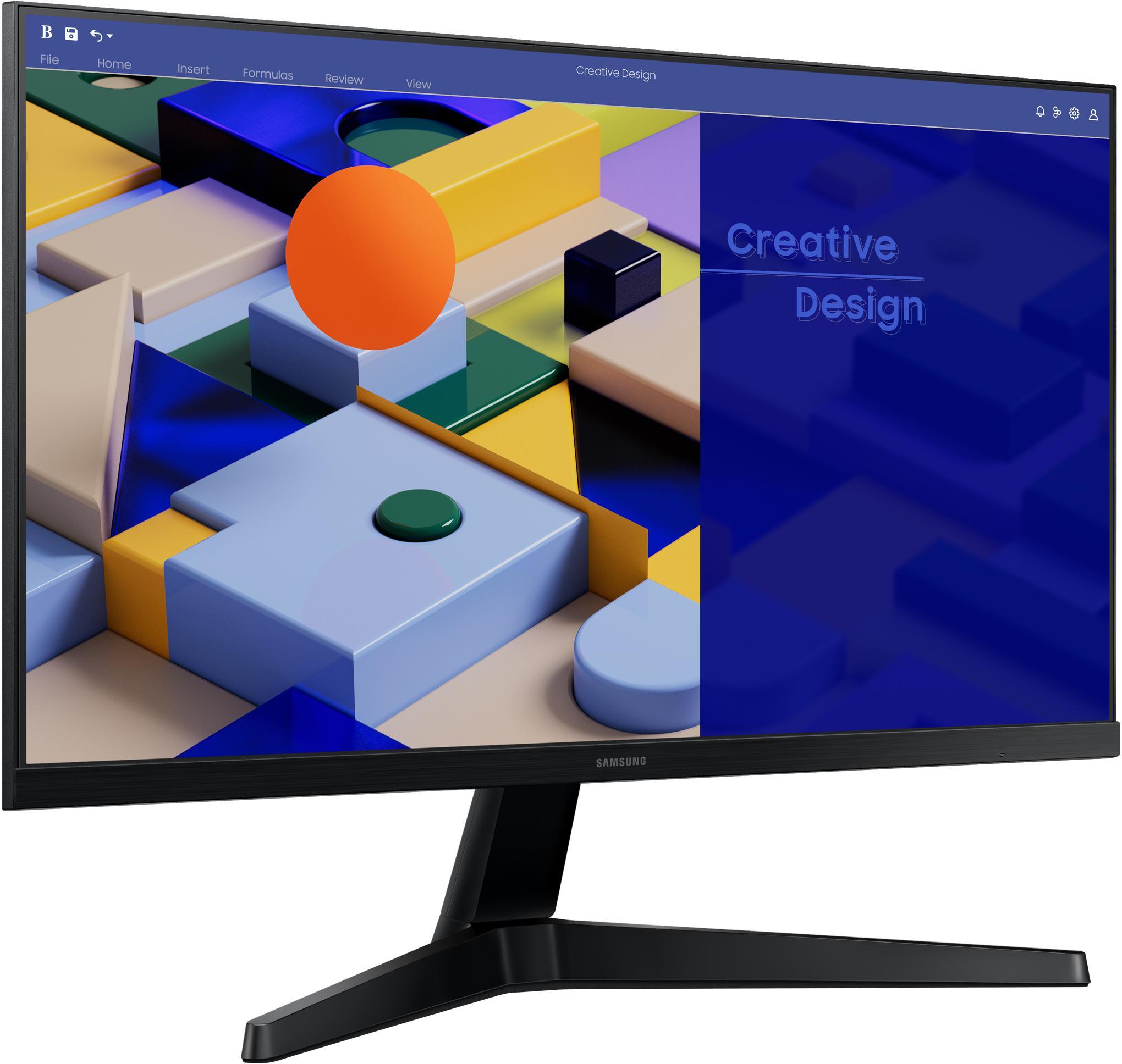 Samsung - Monitor Samsung Essential 27" IPS FHD 75Hz 5ms