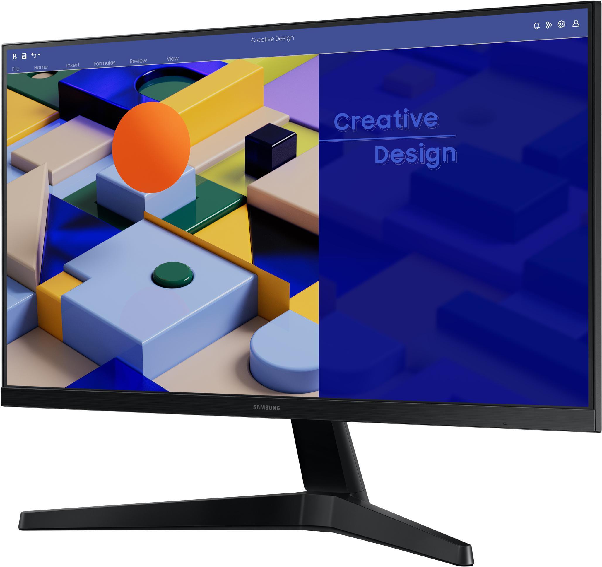 Samsung - Monitor Samsung Essential 27" IPS FHD 75Hz 5ms