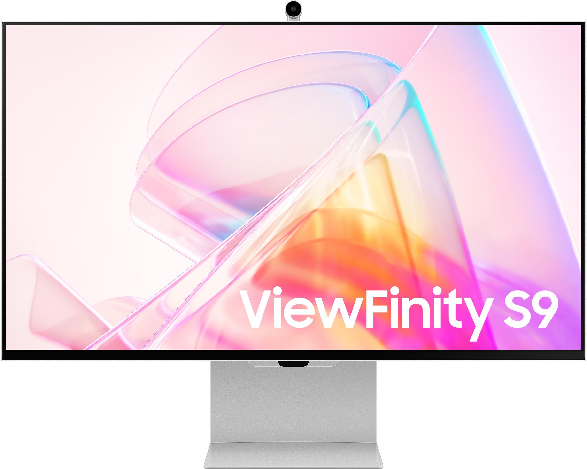 Samsung - Monitor Samsung ViewFinity 27" S9 IPS UHD 5K 5ms USB-C Smart Webcam Branco