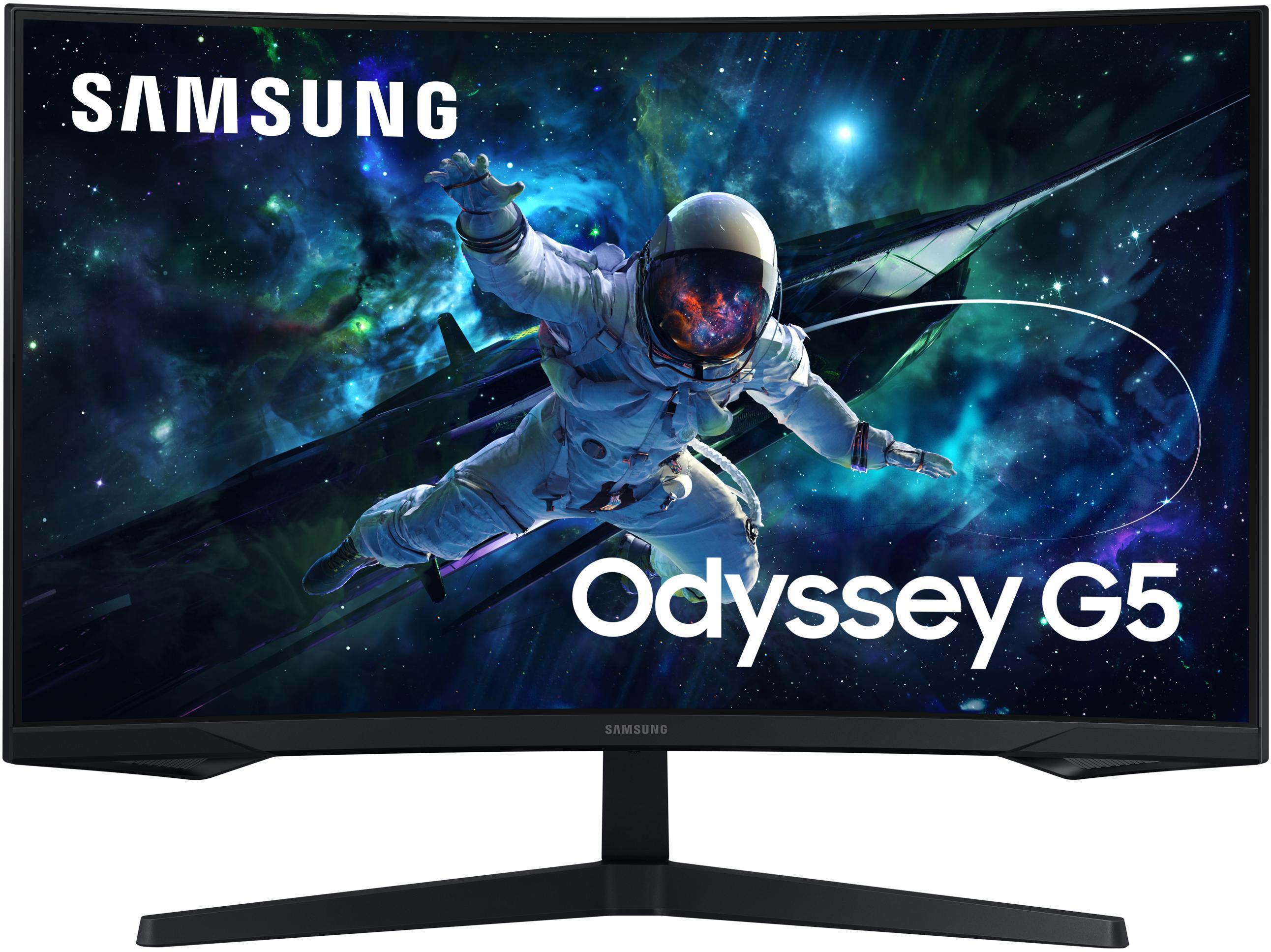 Samsung - Monitor Curvo Samsung Odyssey 32" G5 VA QHD 165Hz