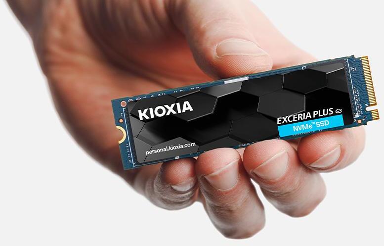 Kioxia - SSD Kioxia Exceria Plus G3 1TB M.2 NVMe Gen 4.0x4 (3900/5000MB/s)