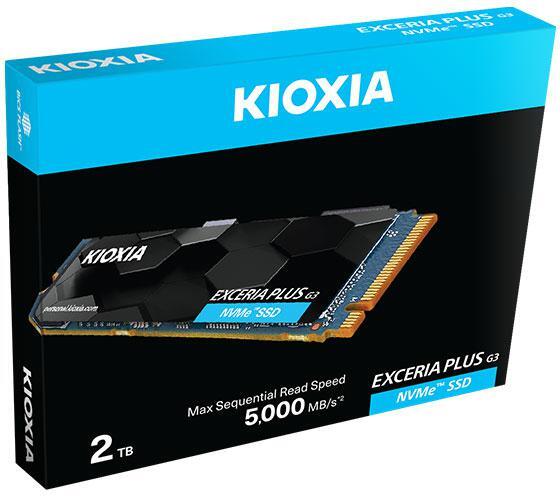 Kioxia - SSD Kioxia Exceria Plus G3 1TB M.2 NVMe Gen 4.0x4 (3900/5000MB/s)