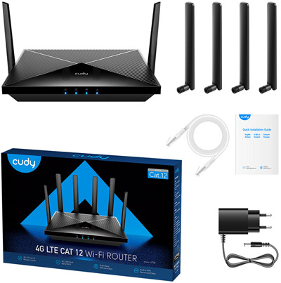 Cudy - Router Cudy LT12 AC1200 Wi-Fi 4G LTE Gigabit