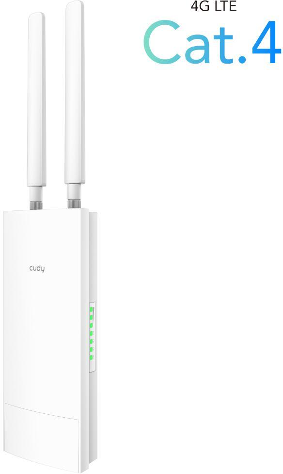 Cudy - Router Cudy LT400-Outdoor N300 WiFi 4 4G LTE 10/100Mbps