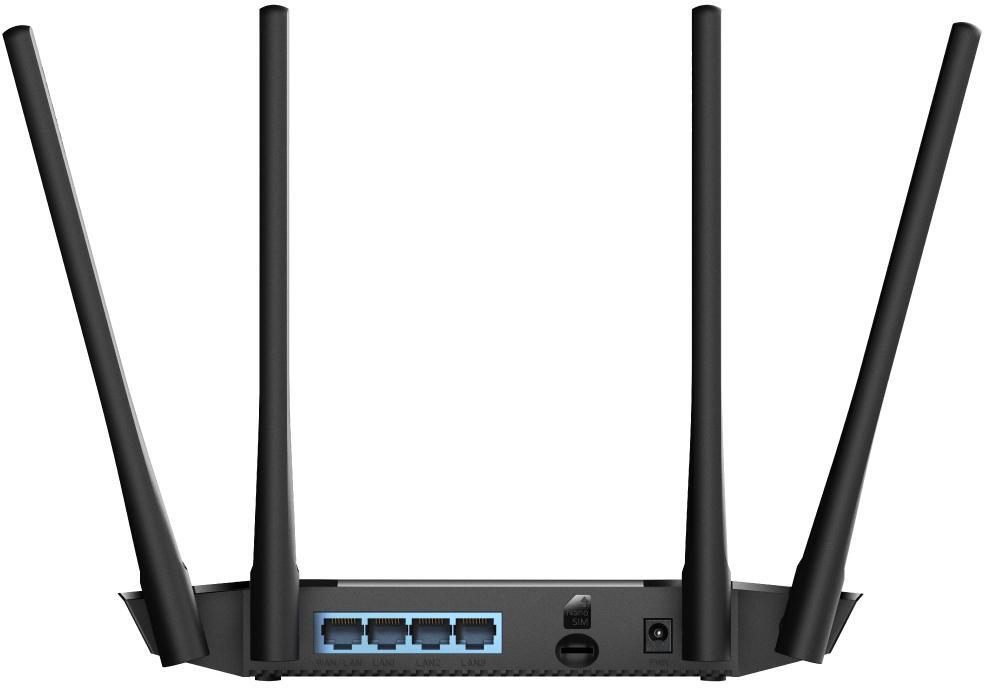 Cudy - Router Cudy LT400 N300 WiFi 4 4G LTE 10/100Mbps