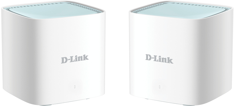 Sistema Mesh D-Link EAGLE PRO AI AX1500 Dual Band Whole Home Mesh WiFi 6 System (Pack 2)