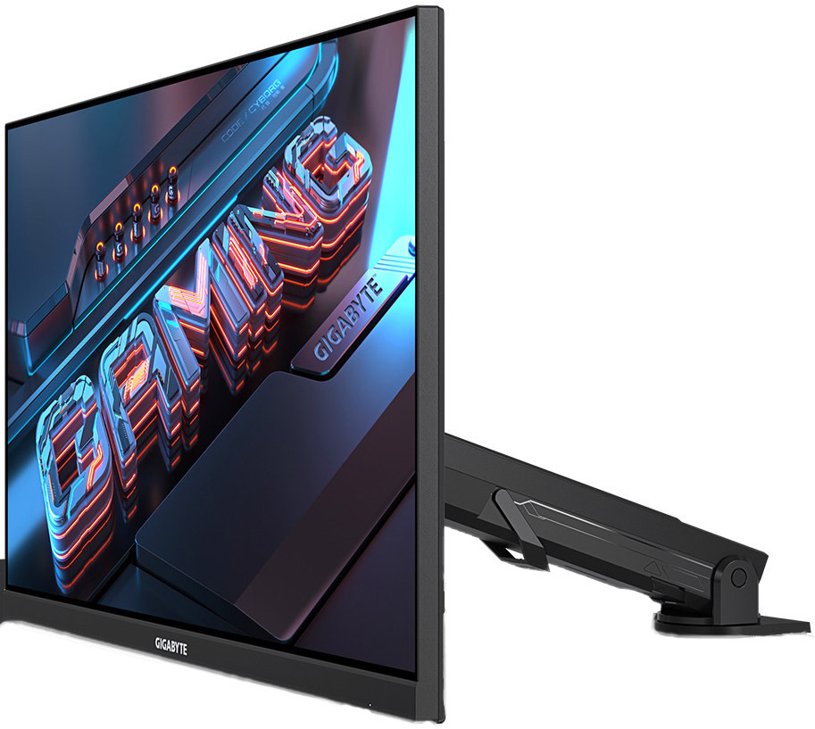 Gigabyte - ** B Grade ** Monitor Gigabyte 28" M28U Arm Edition IPS 4K 144hz 1ms HDMI 2.1 USB-C FreeSync Premium Pro