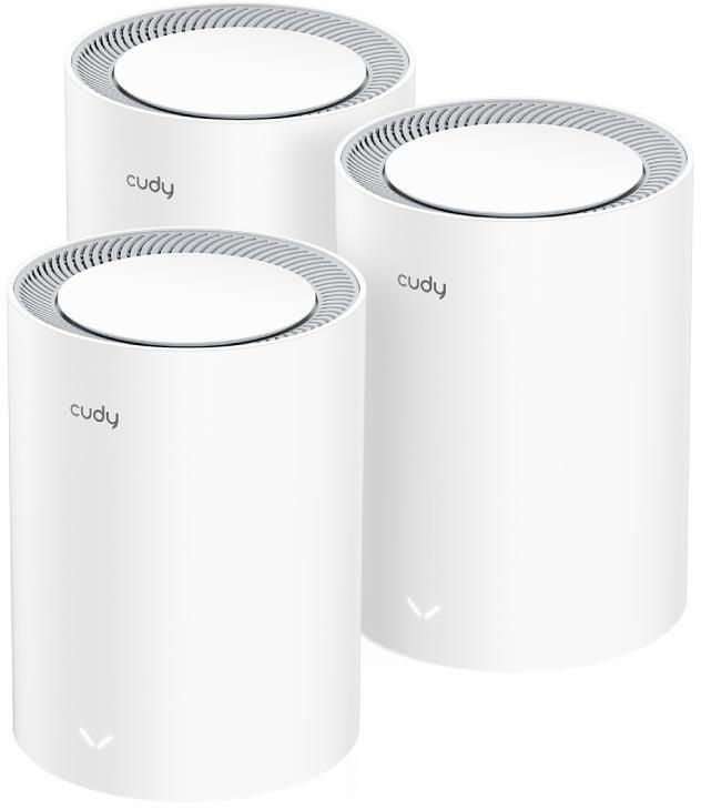 Cudy - Sistema Mesh Cudy M3000 AX3000 Wi-Fi 6 Mesh  2.5G (Pack 3)