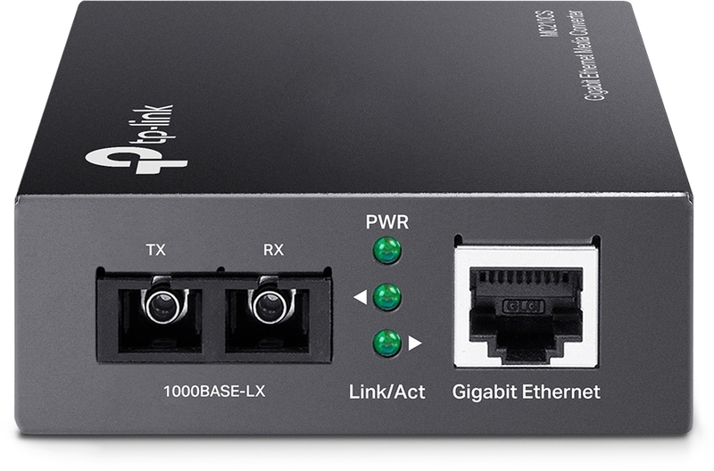 TP-Link - Conversor Fibra TP-Link MC210CS Media Converter Gigabit Single-Mode