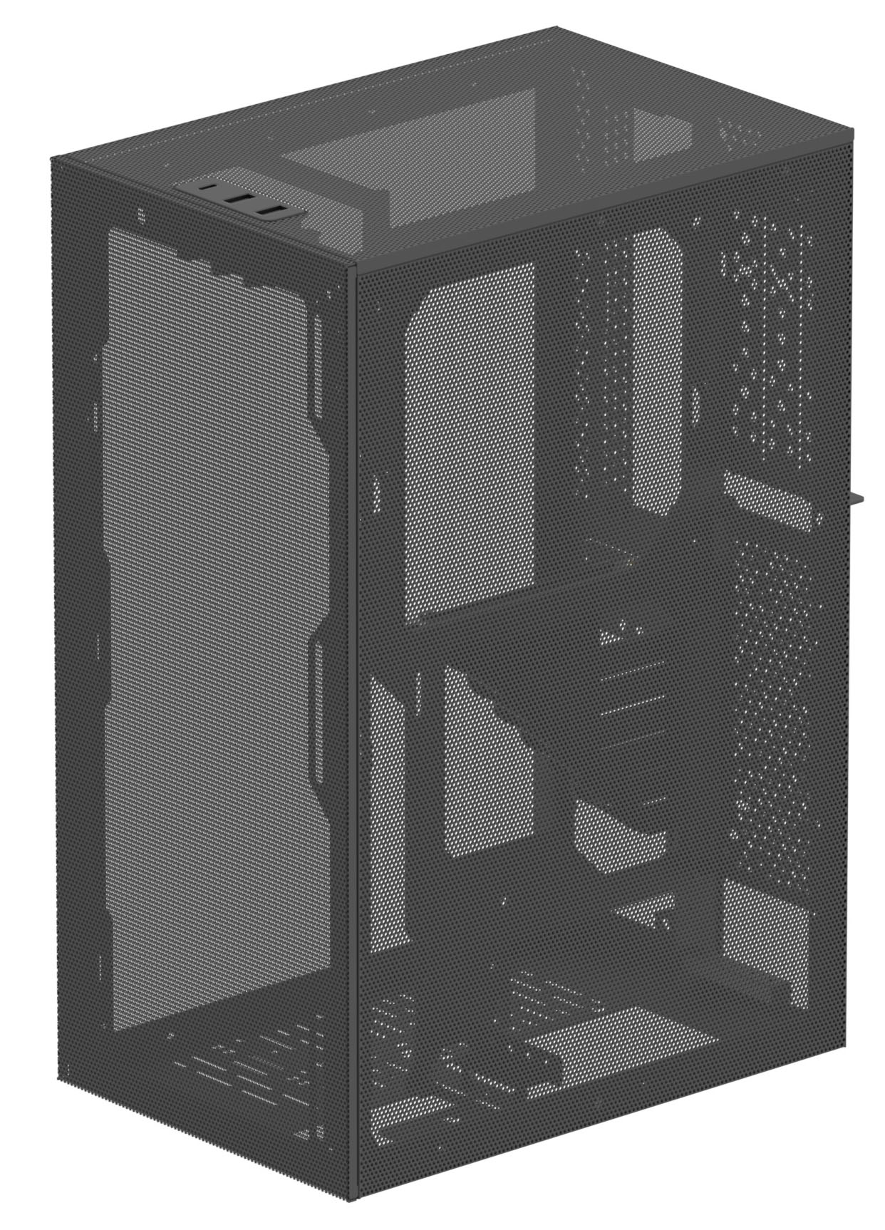 Ssupd - Caixa Mini-ITX ssupd Meshroom S PCIe 4.0 Cinzento