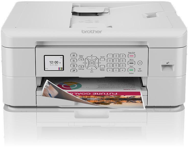 Brother - Impressora Multifunções a Jato de Tinta Brother MFC-J1010DW WiFi