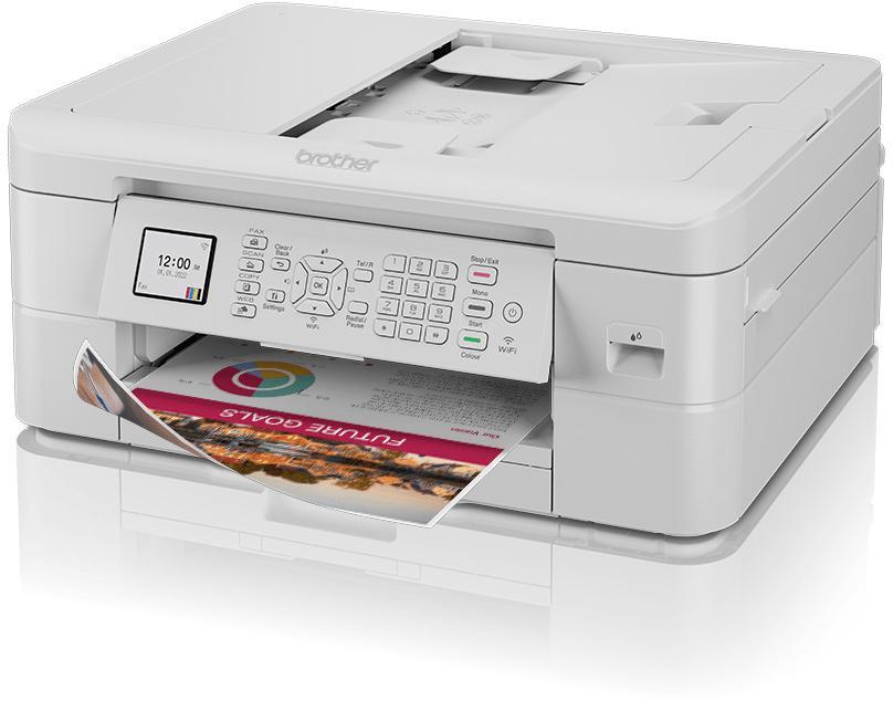 Brother - Impressora Multifunções a Jato de Tinta Brother MFC-J1010DW WiFi