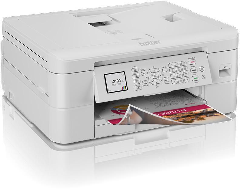 Brother - Impressora Multifunções a Jato de Tinta Brother MFC-J1010DW WiFi
