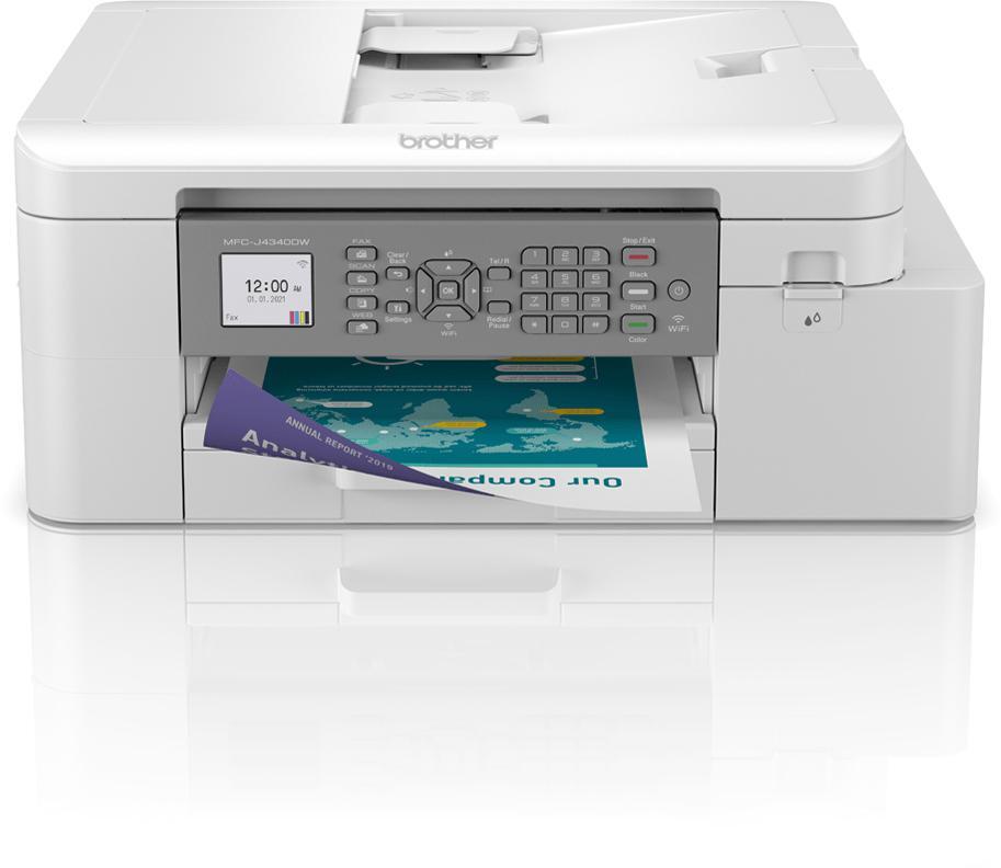Brother - Impressora Multifunções a Jato de Tinta Brother MFC-J4340DWE WiFi