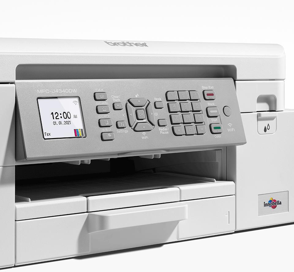 Brother - Impressora Multifunções a Jato de Tinta Brother MFC-J4340DWE WiFi