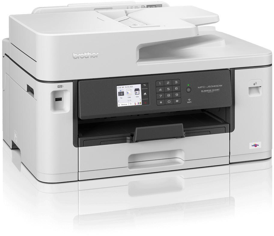 Brother - Impressora Multifunções a Jato de Tinta Brother MFC-J5340DWE A3 WiFi