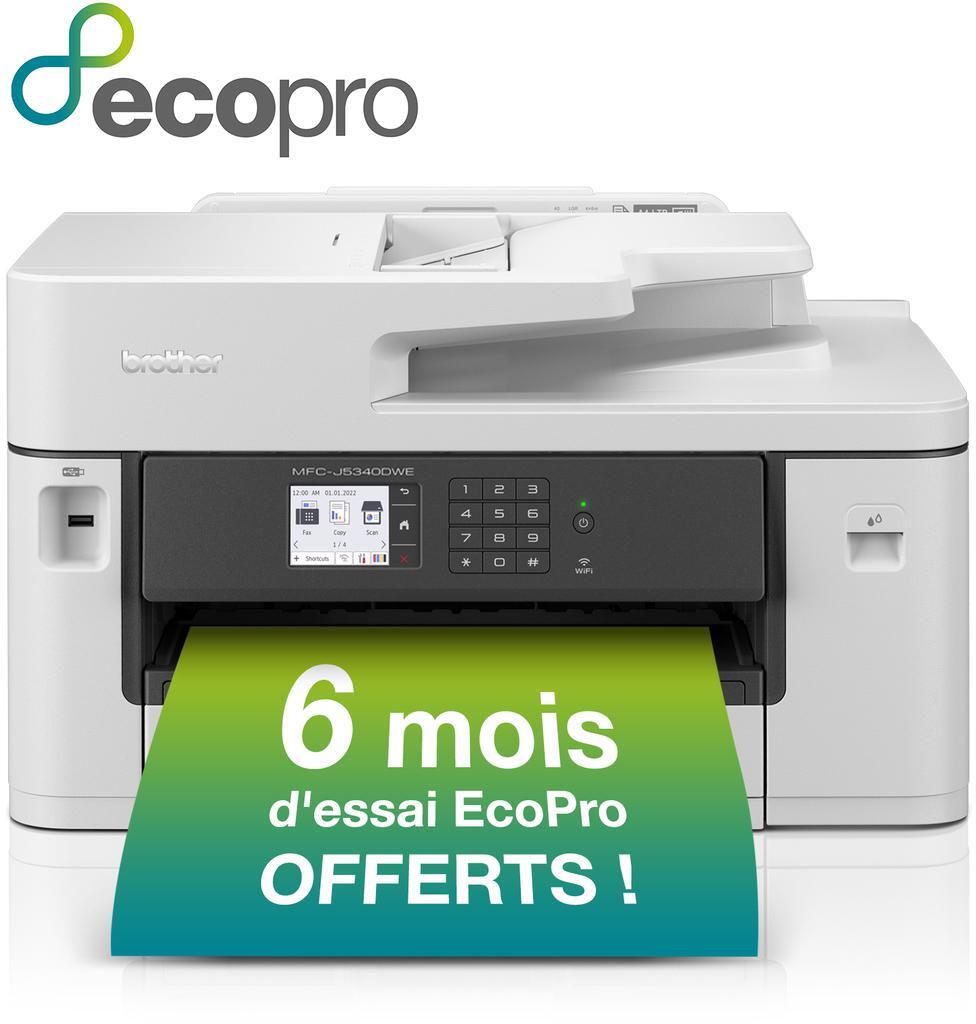 Brother - Impressora Multifunções a Jato de Tinta Brother MFC-J5340DWE A3 WiFi