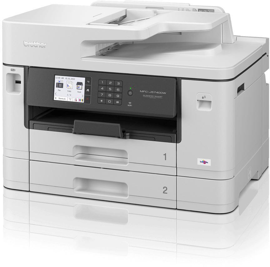 Brother - Impressora Multifunções a Jato de Tinta Brother MFC-J5740DW A3 WiFi