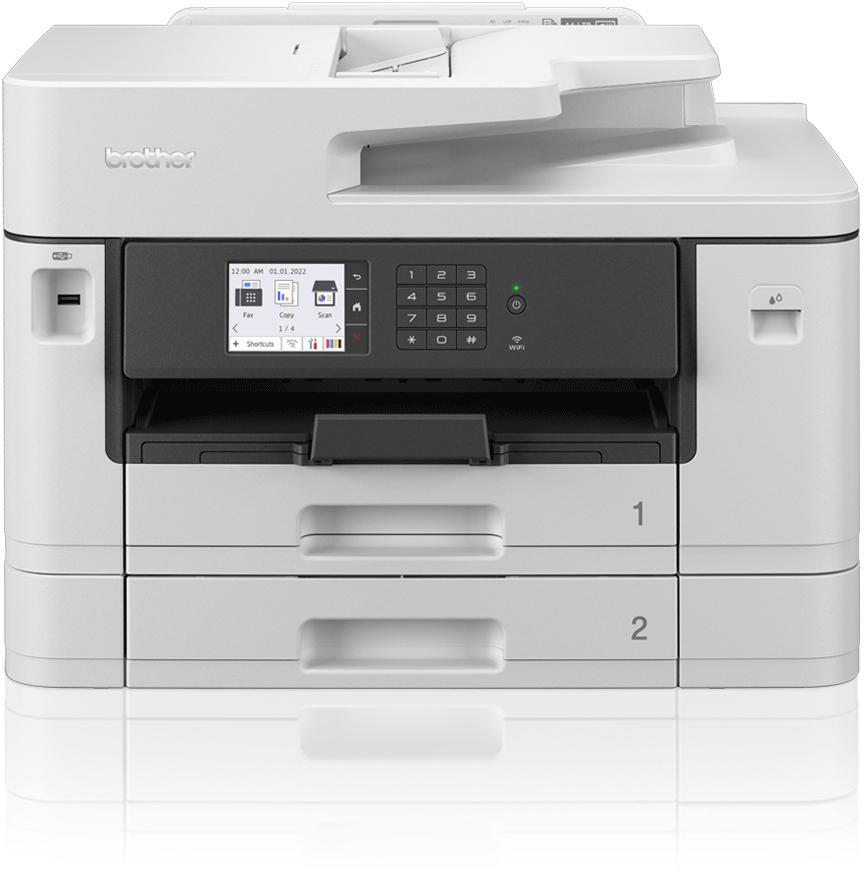 Brother - Impressora Multifunções a Jato de Tinta Brother MFC-J5740DW A3 WiFi