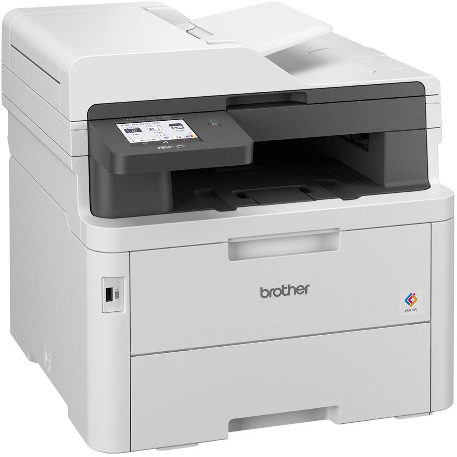 Brother - Impressora Multifunções Laser Brother MFC-L3760CDW Cores WiFi