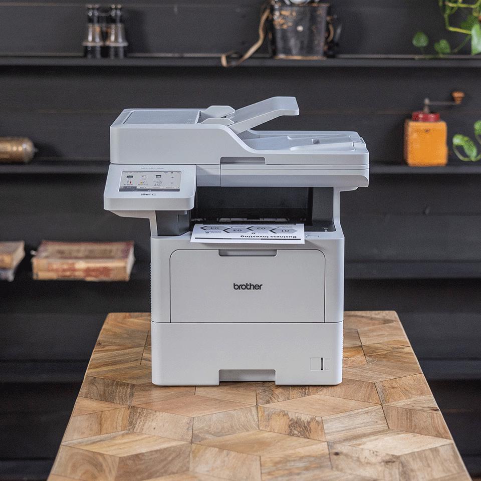 Brother - Impressora Multifunções Laser Brother MFC-L6710DW WiFi
