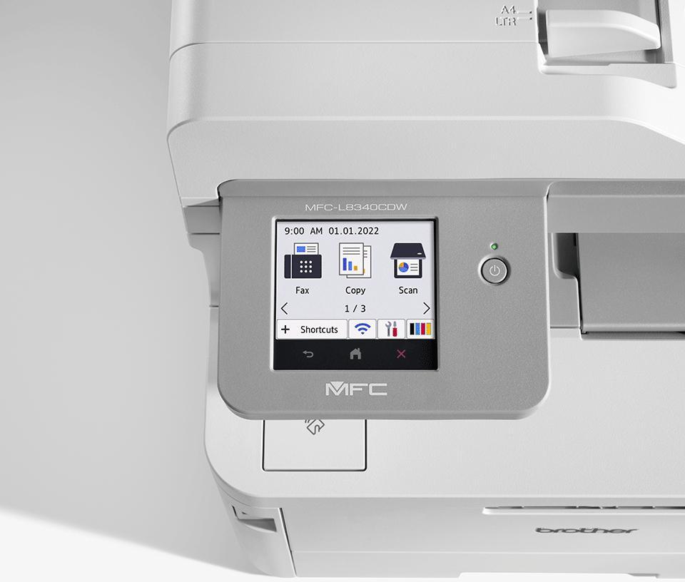 Brother - Impressora Multifunções Laser Brother MFC-L8340CDW WiFi