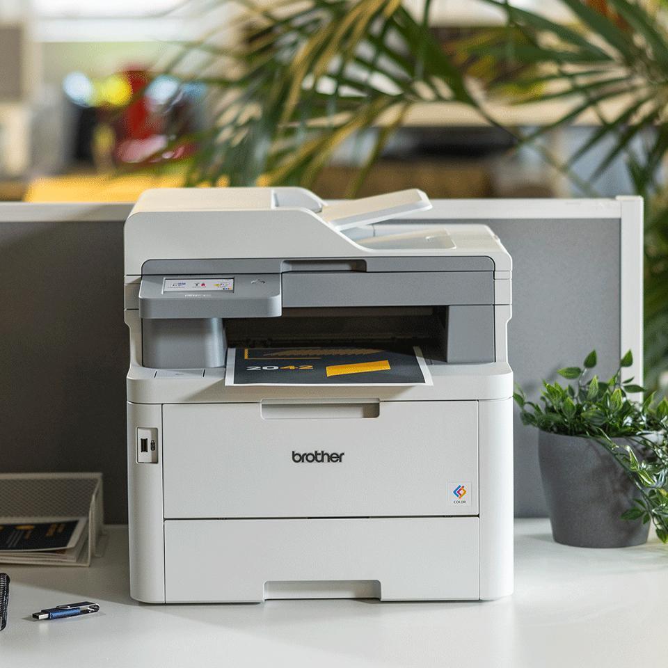 Brother - Impressora Multifunções Laser Brother MFC-L8390CDW WiFi