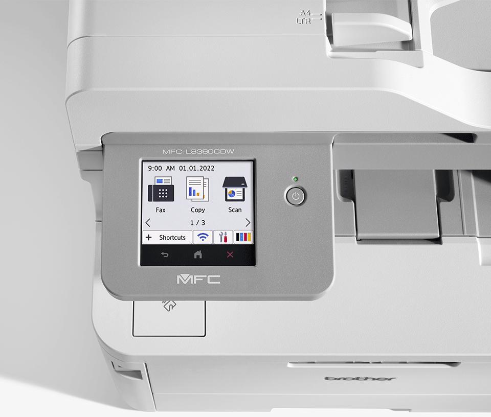 Brother - Impressora Multifunções Laser Brother MFC-L8390CDW WiFi