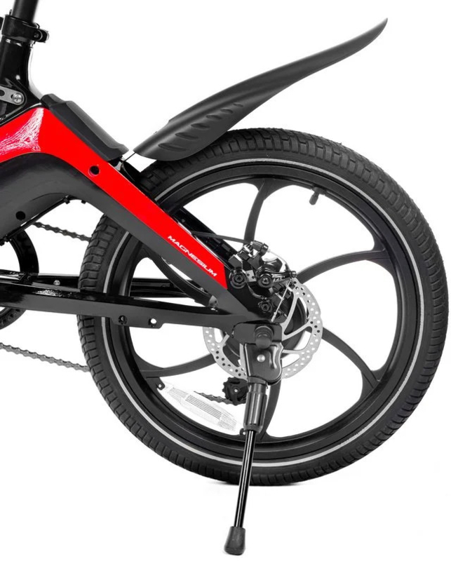 Ducati - Bicicleta elétrica Ducati MG-20 Preto Vermelho