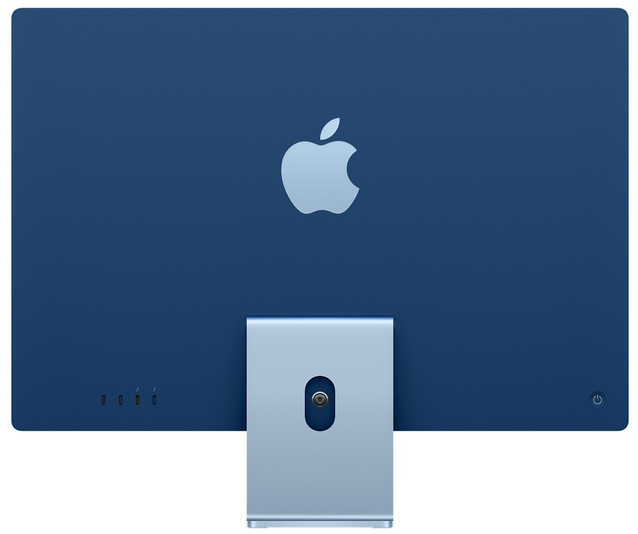 Apple - Computador All-in-One Apple iMac 2021 24" M1 CPU 8-core GPU 8-core 256GB Retina 4.5K Blue