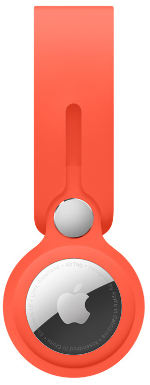 Apple - Porta-chaves para Apple AirTag Loop Electric Orange