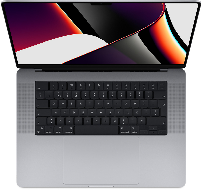 Apple - Portátil Apple MacBook Pro 16" M1 Pro 10-Core 16GB 512GB Space Grey