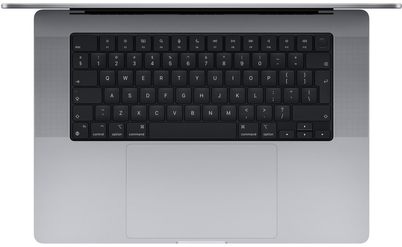Apple - Portátil Apple MacBook Pro 16" M1 Pro 10-Core 16GB 1TB Space Grey